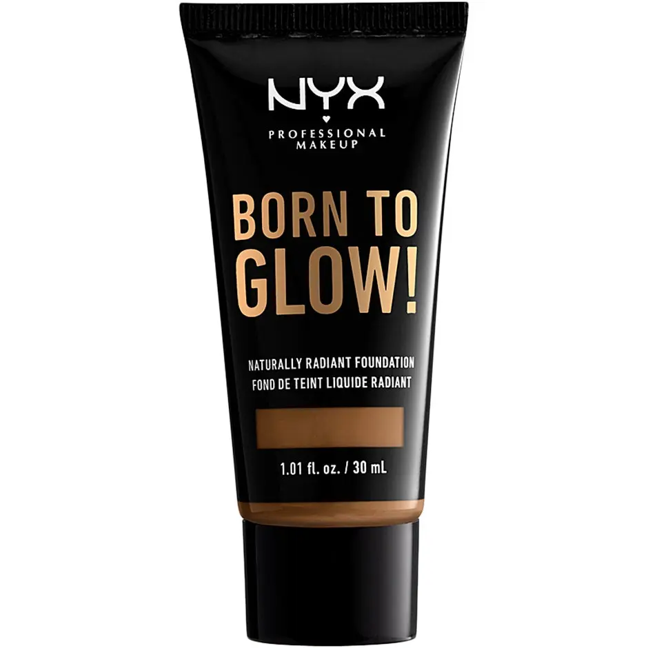 NYX Professional Makeup Born To Glow Naturally Radiant Foundation Sienna 30 ml