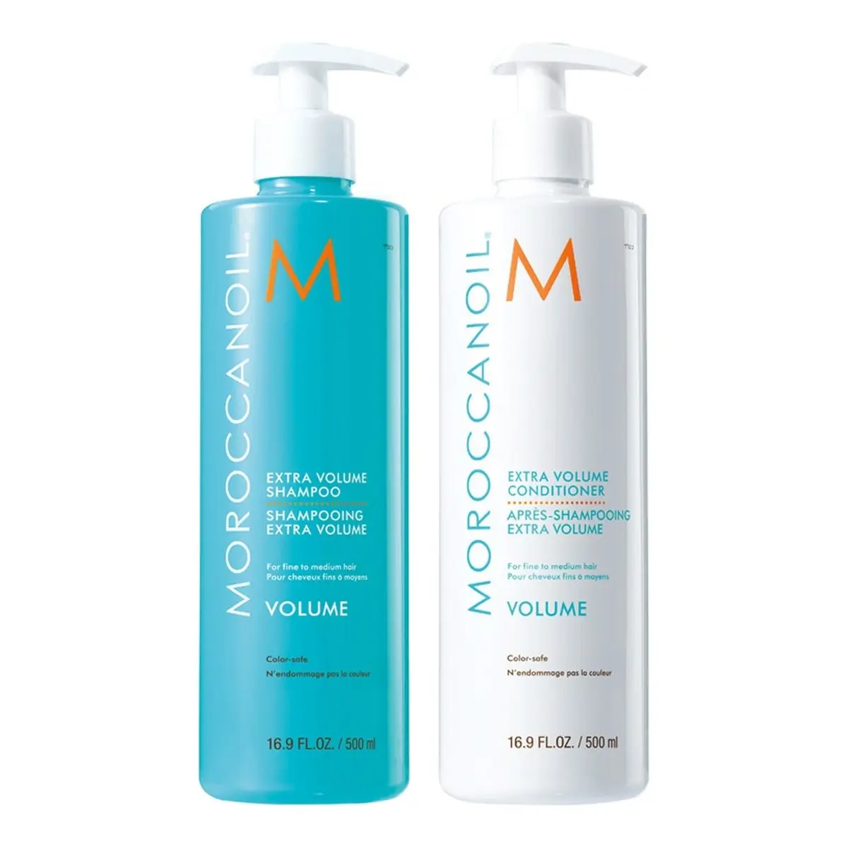 Moroccanoil Extra Volume Hair Duo Shampoo 500 ml & Conditioner 500 ml 1000 ml