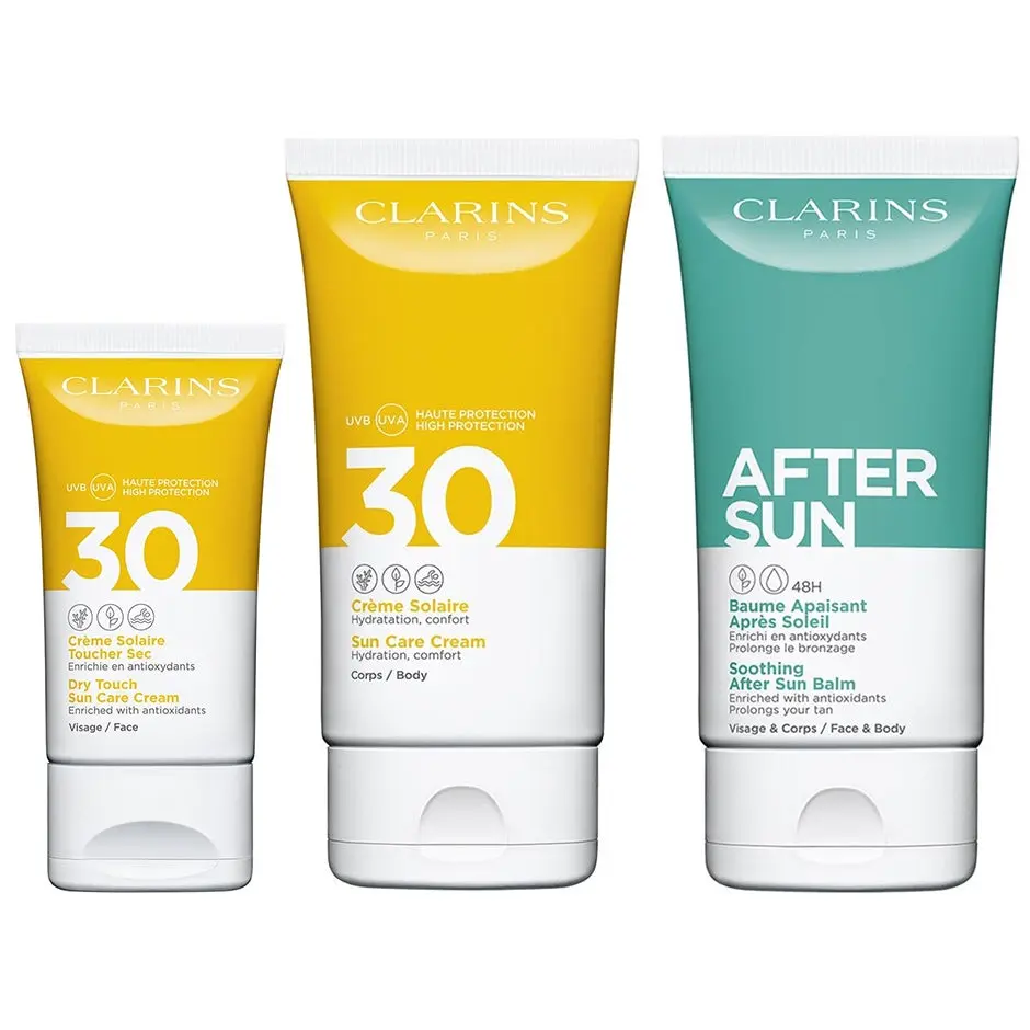Clarins Sun Protection Trio SPF30 & After Sun