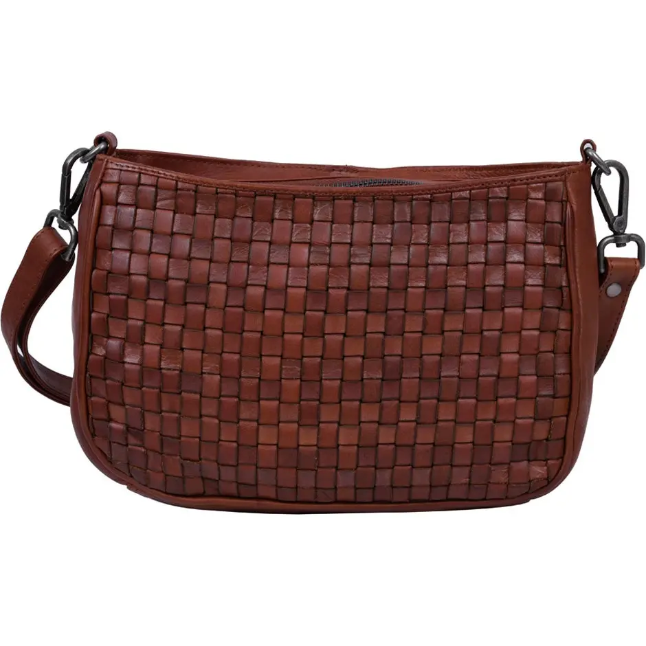 Adax Corsico shoulder bag Eileen Cognac, 24x16,5x8 cm