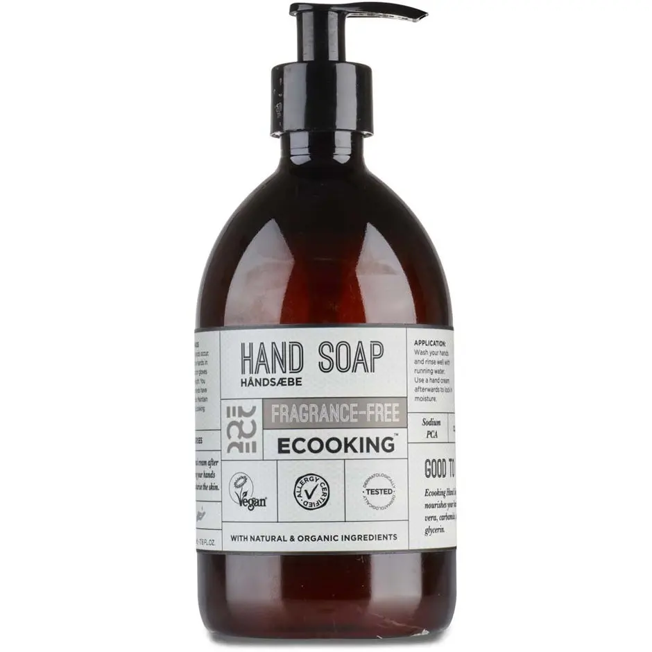 Ecooking Hand Soap Fragrance Free 500 ml