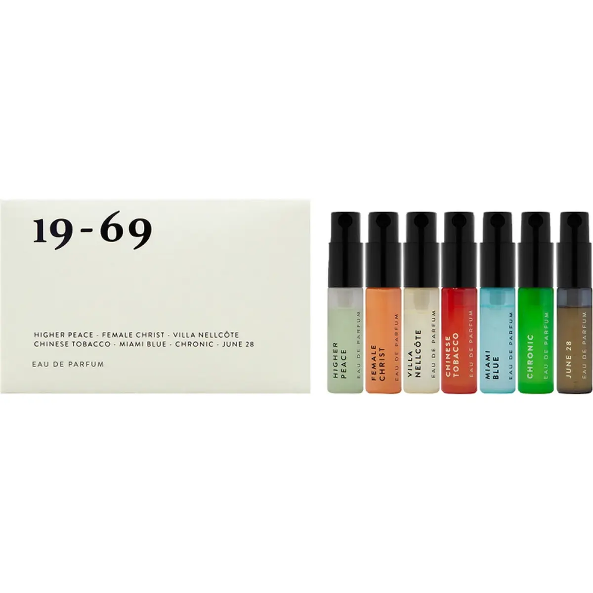 19-69 The Collection Eau De Parfum, 7 References A 7 x 2,5 ml