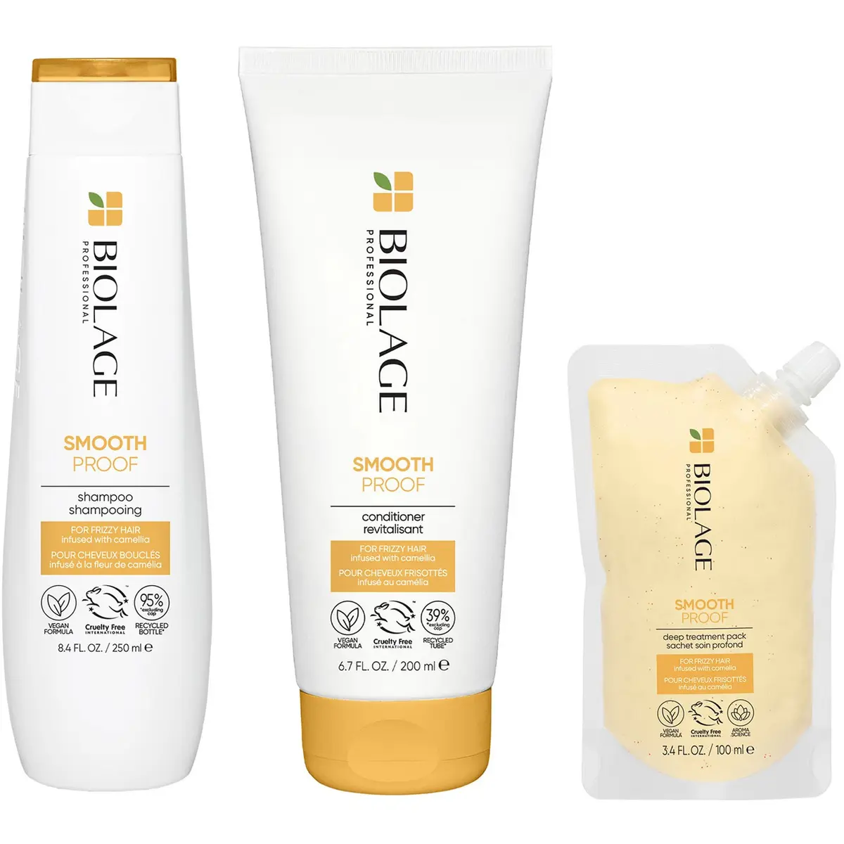 Biolage SmoothProof Routine for Frizzy Hair With Mask