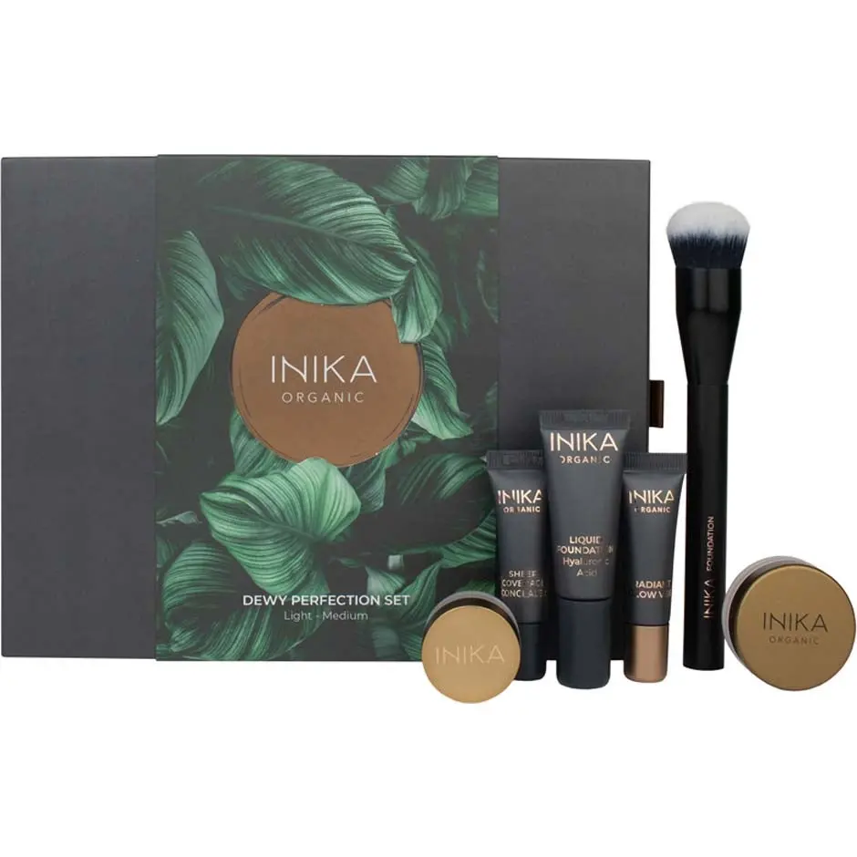 Inika Organic Dewy Perfection Set Light/Medium