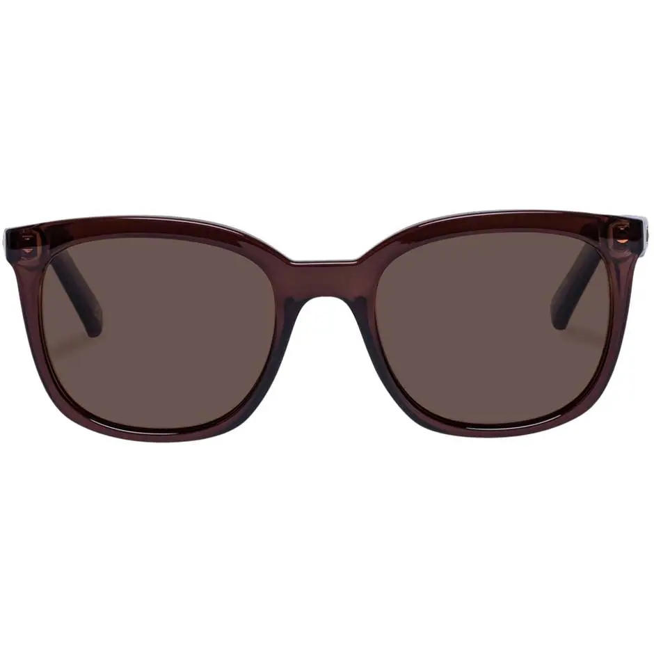 Le specs Veracious Sunglasses, POLARIZED Chocolate W/Brown Mono Polarized Lens