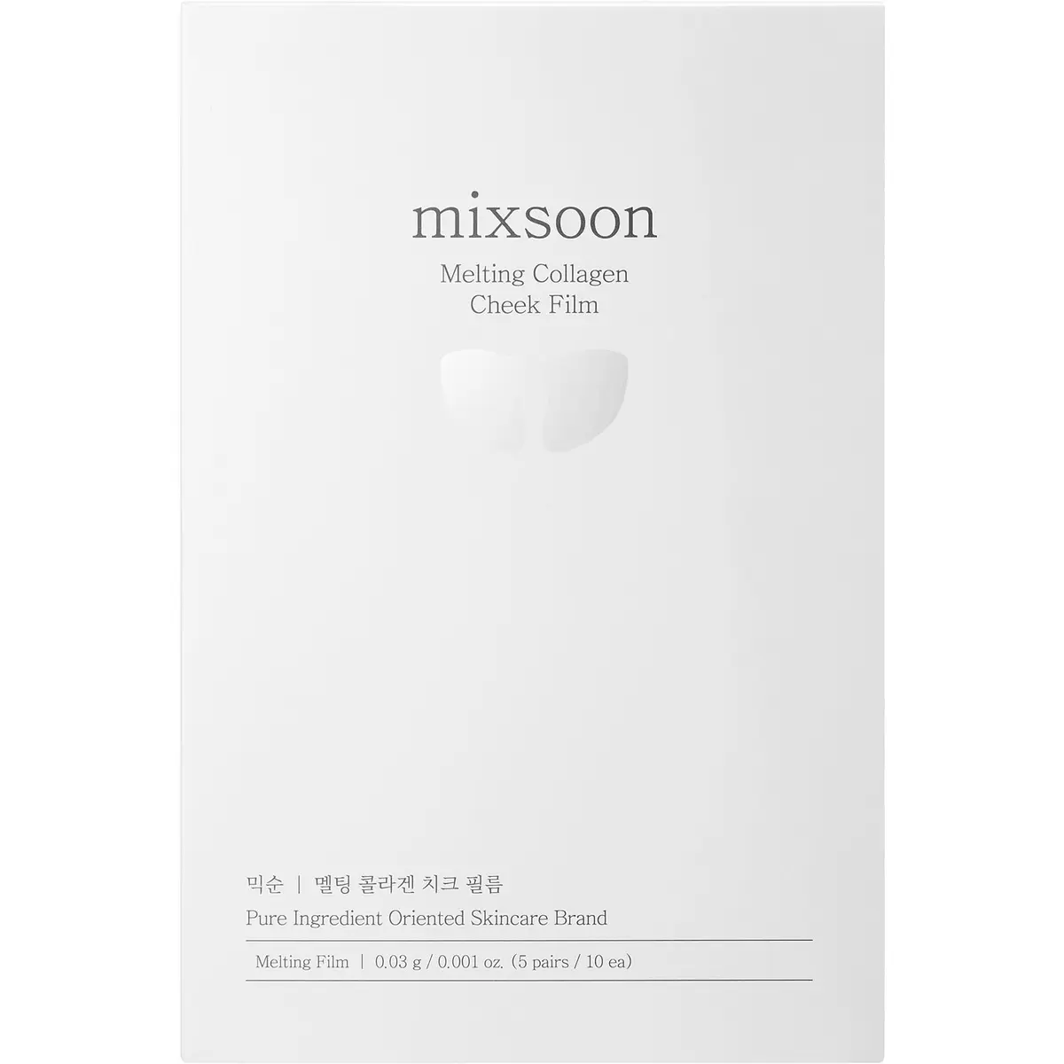 Mixsoon Melting Collagen Cheek Film 5 pcs