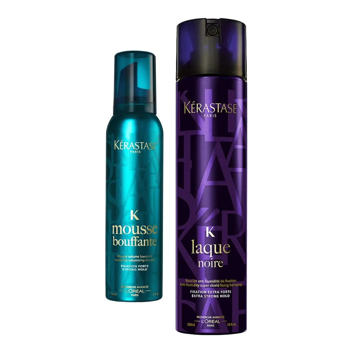 Kérastase Mousse Bouffante & Laque Noire Hairspray