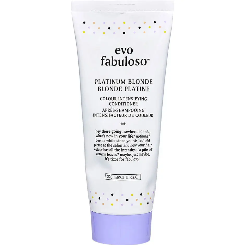 Evo Platinum Blonde Tube Color Treatment 220 ml