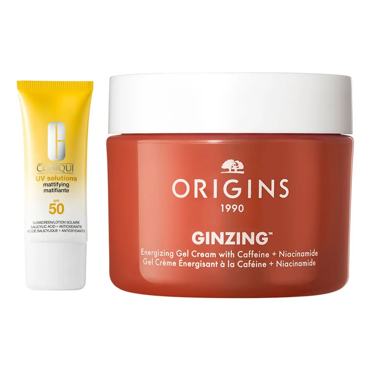 Clinique Energized Protection Day Essentials Sunscreen 40 ml & Energy Gel Cream 50 ml 90 ml