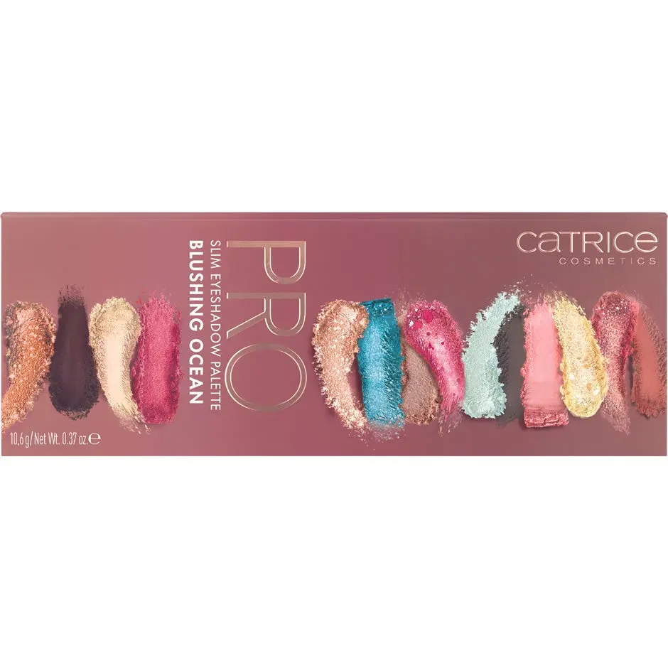 Catrice Pro Slim Eyeshadow Palette Blushing Ocean 010 MesmerEYEzing Moments 10,6 g