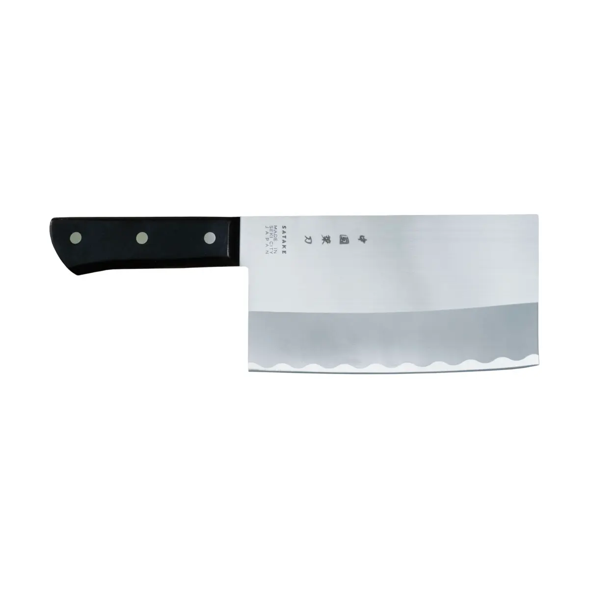 Satake Chopper kinesisk kokkekniv 30,5 cm, Svart