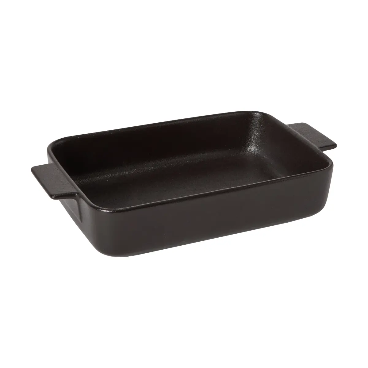 Satake ovnsform porselen svart, 37 cm
