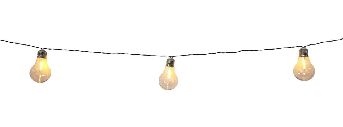 Lyslenke 360cm 10stk led-lys