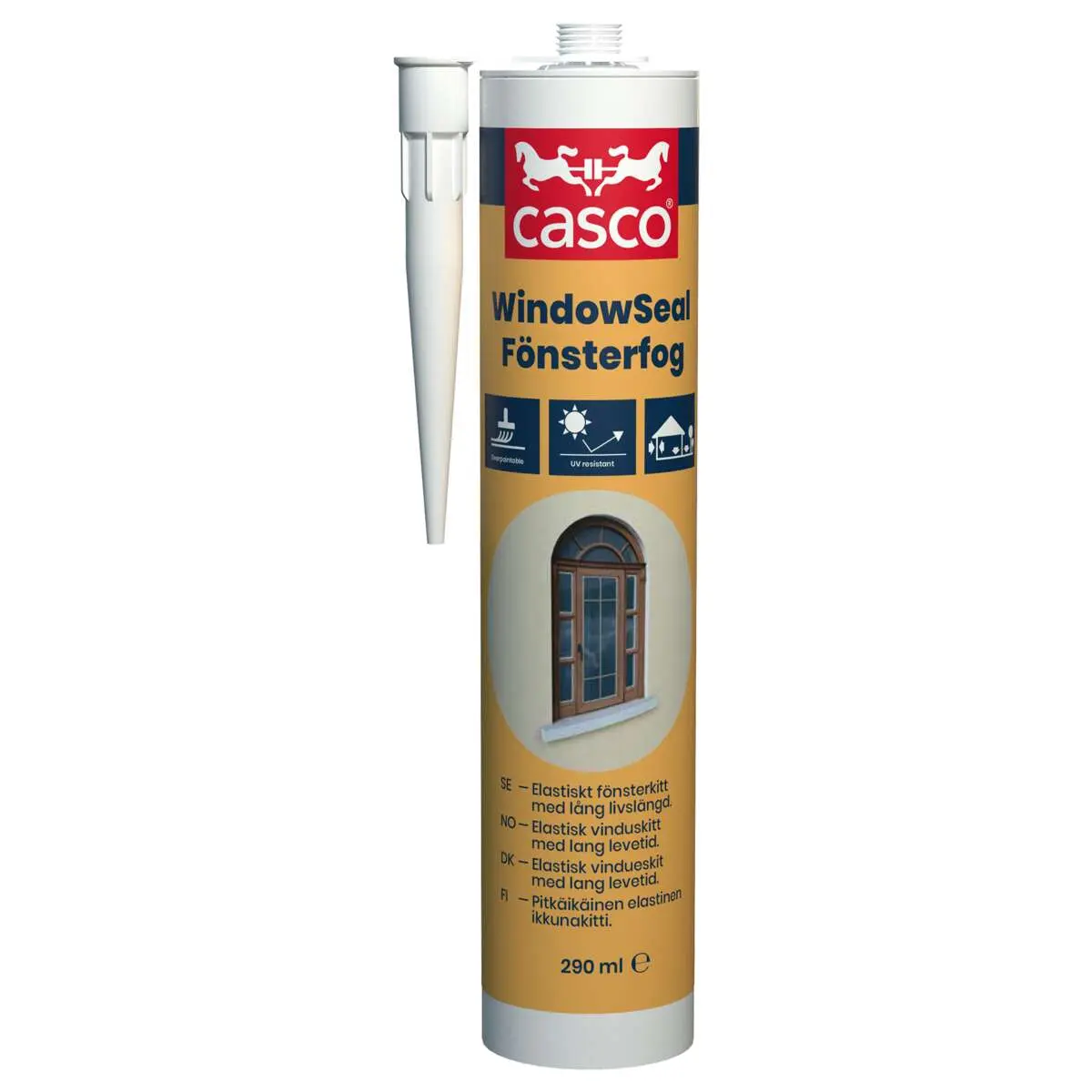 Vinduskitt Casco WindowSeal, hvit