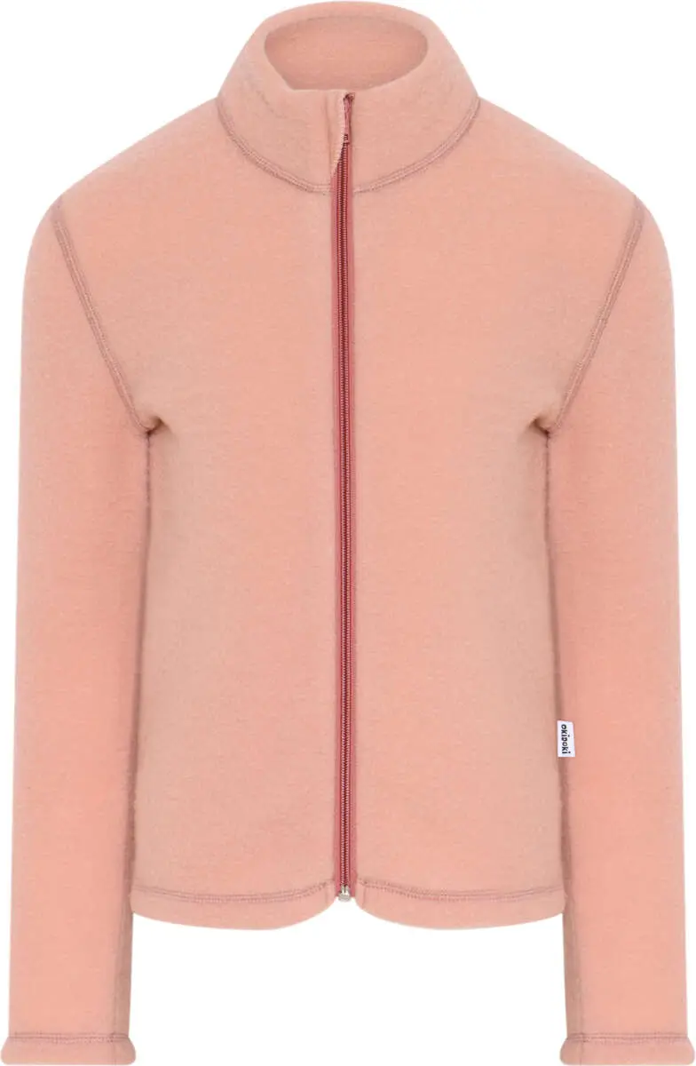 Okidoki ullfleece jakke barn