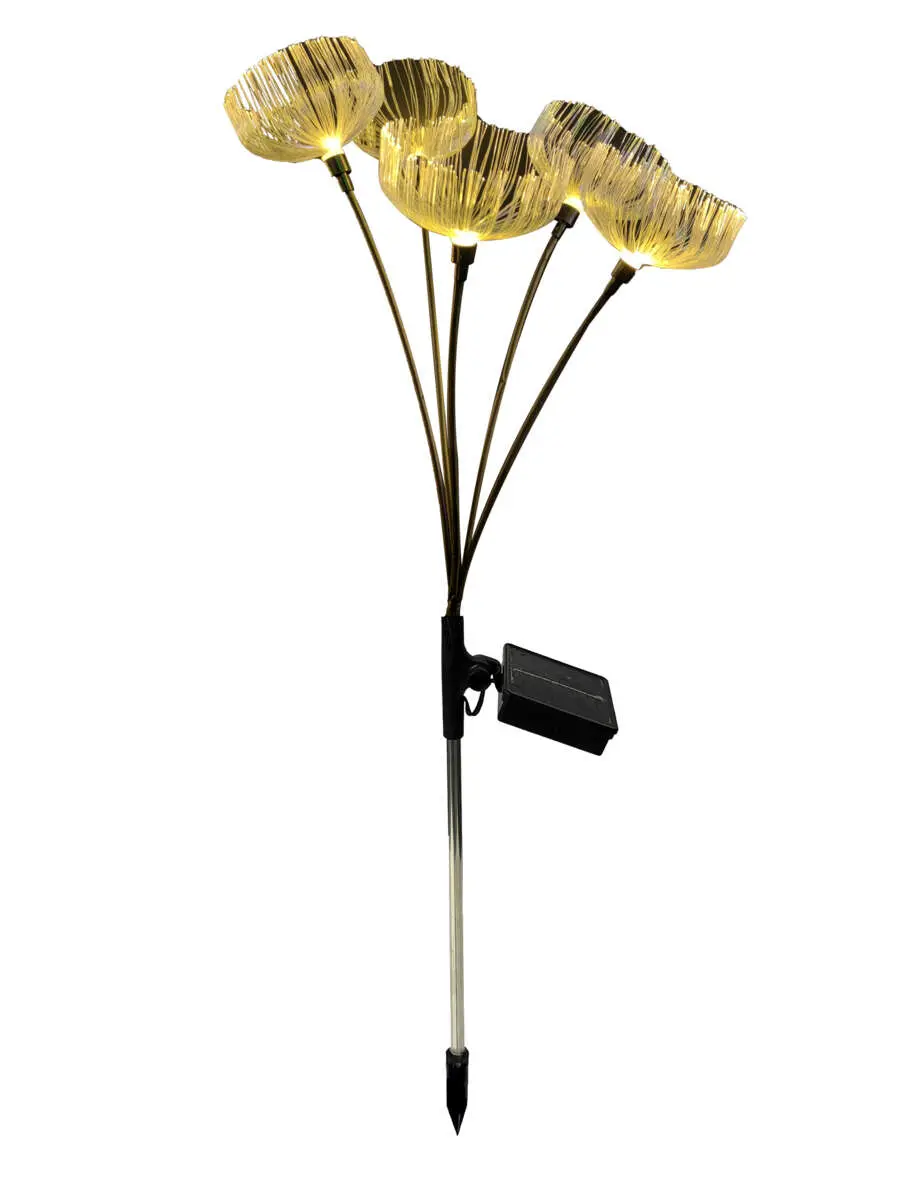 Solcelle Jellyfish LED lysspyd 5-pk