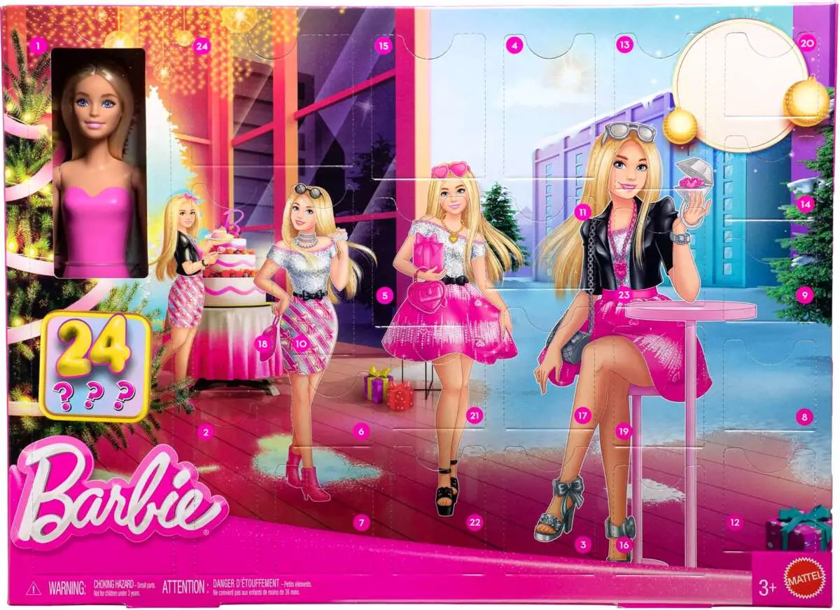 Barbie® Fashionista julekalender 2025