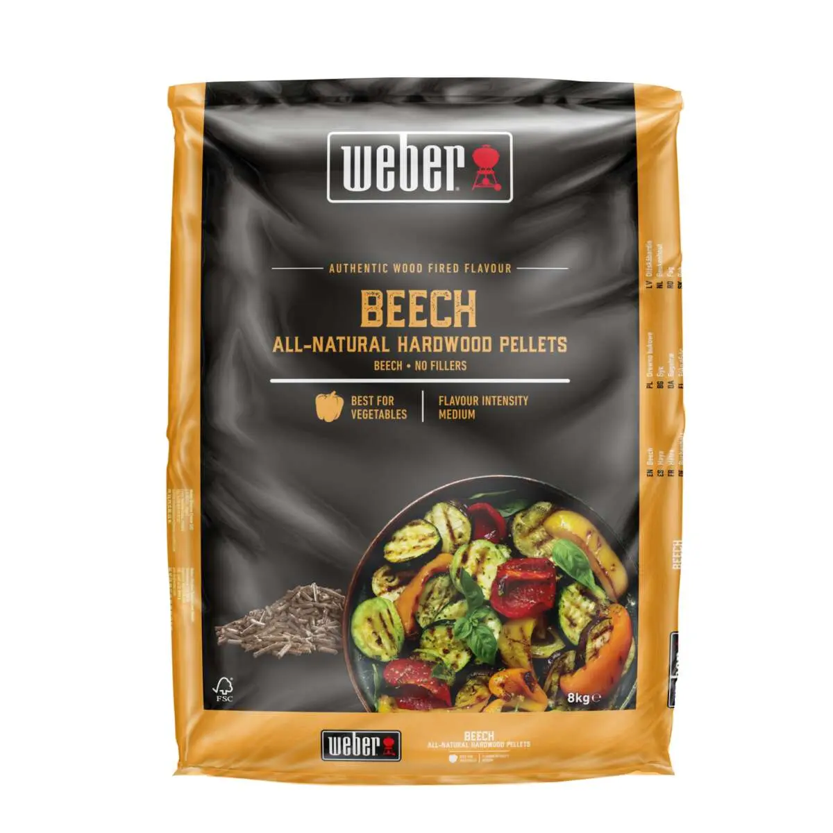 Weber Bøk 8 kg trepellets