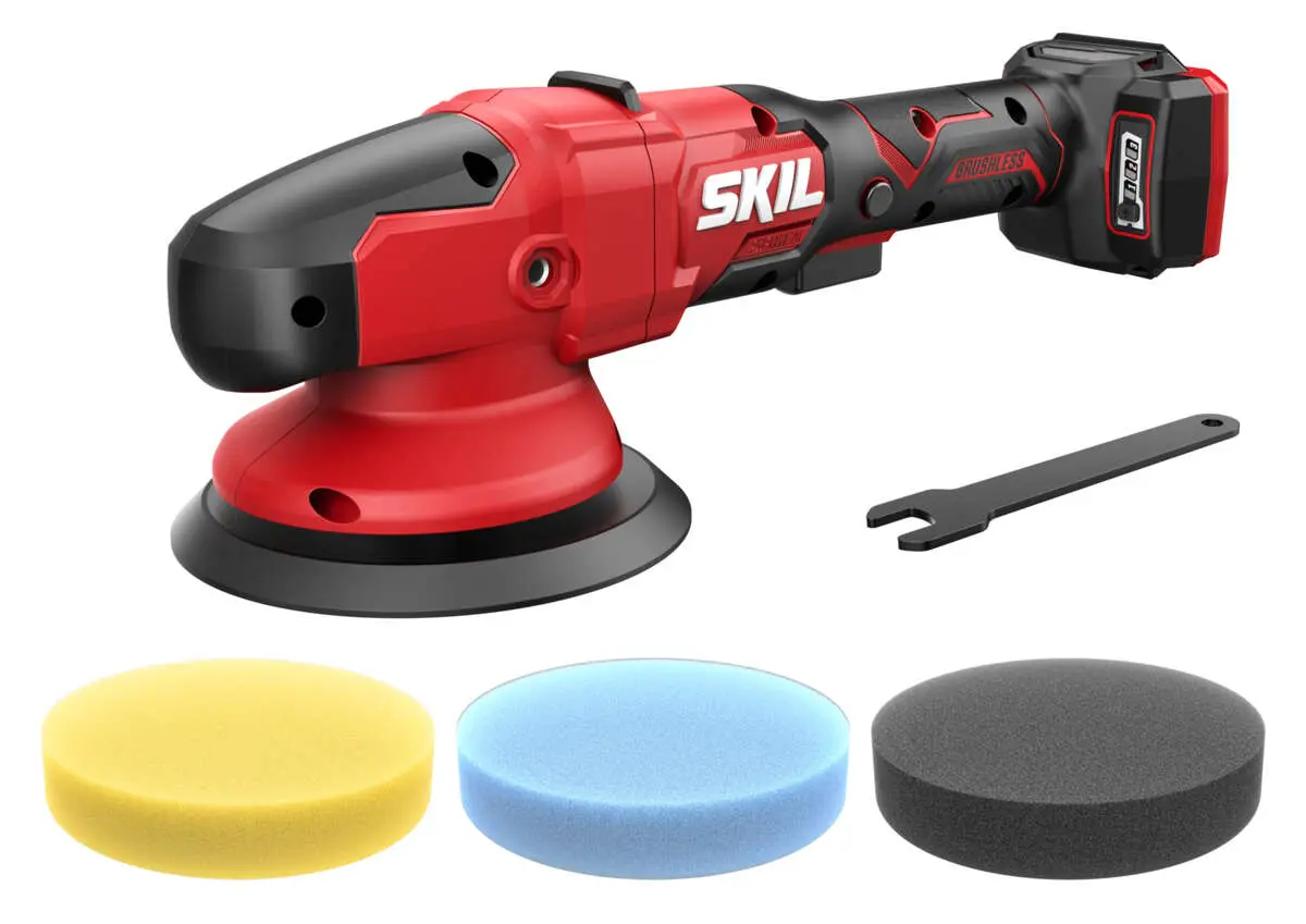 Skil 3790 CA dobbeltvirkende polermaskin u/batteri