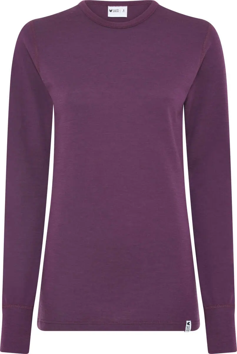 Northpeak ull/bomull trøye dame