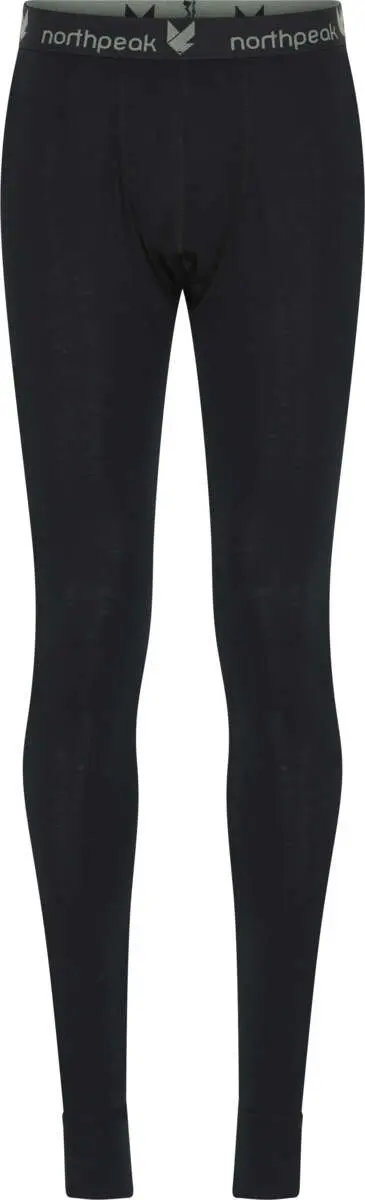 Northpeak ull/bomull longs herre