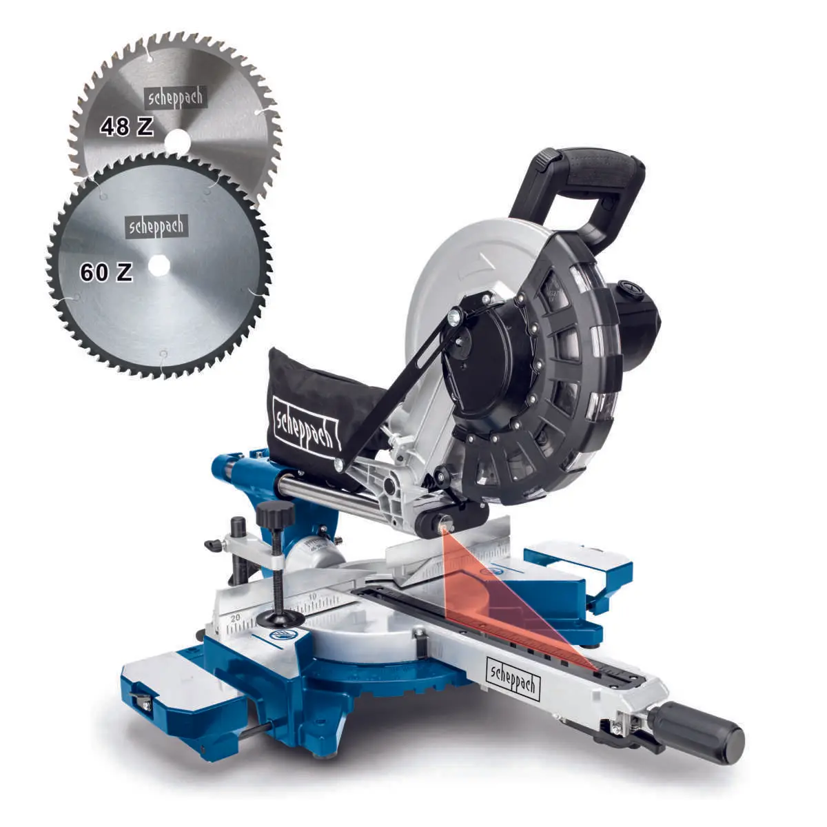 Scheppach HM254 2000W kapp- og gjærsag