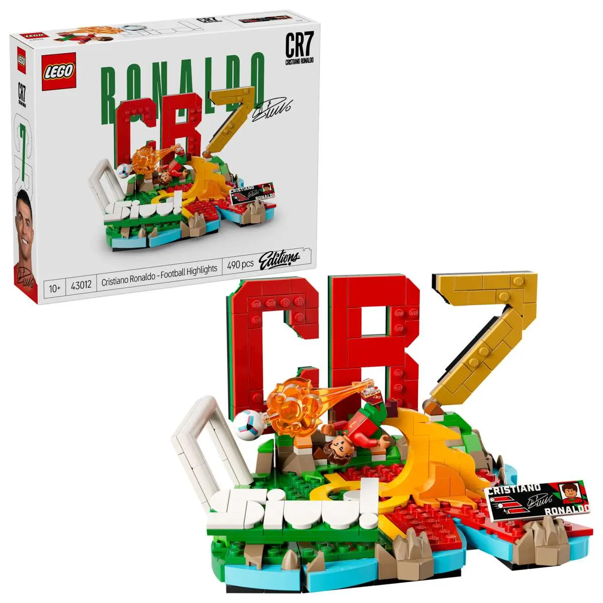 LEGO® Editions Football Cristiano Ronaldo – fotball-høydepunkter 43012