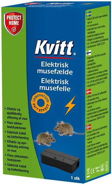 Kvitt Elektrisk musefelle