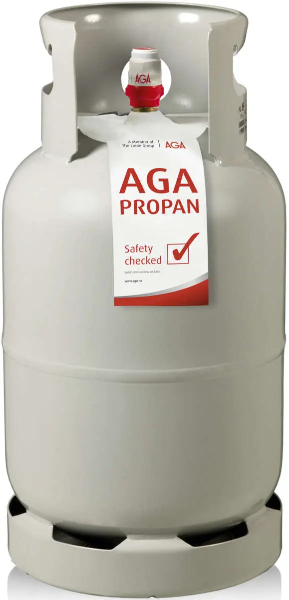 AGA Propan Husholdning gassfylling for stålbeholder