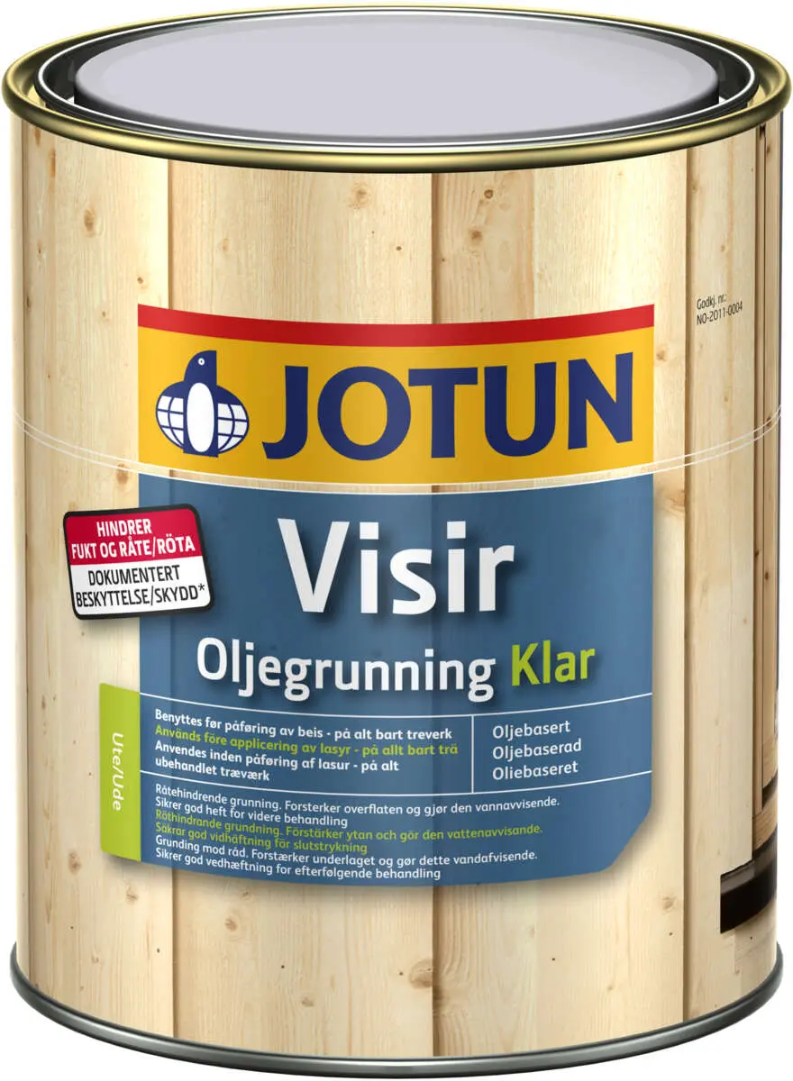 Jotun Visir klar oljegrunning
