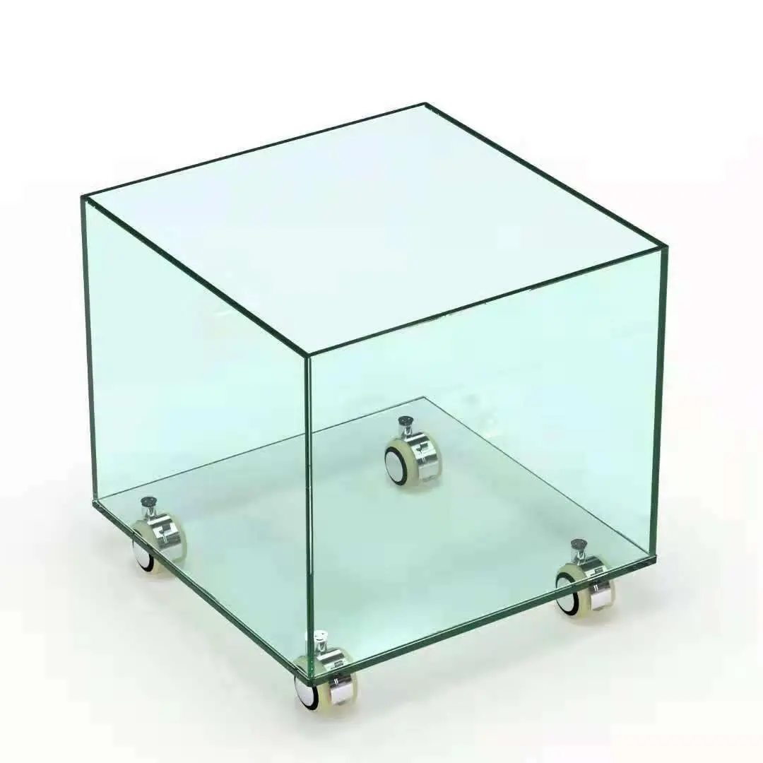 Tolmer vedboks i glass