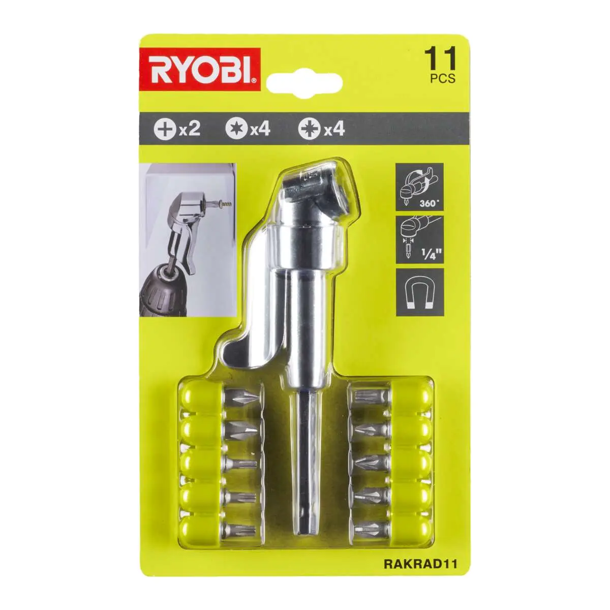 Ryobi Vinkelskruforsats RAKRAD11