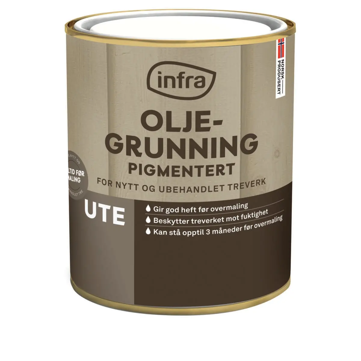 Infra oljegrunning