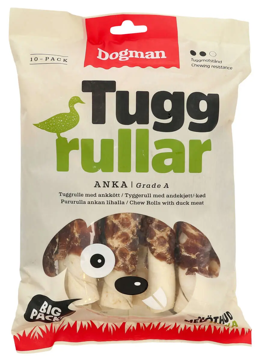 Dogman Tyggeruller And10pk