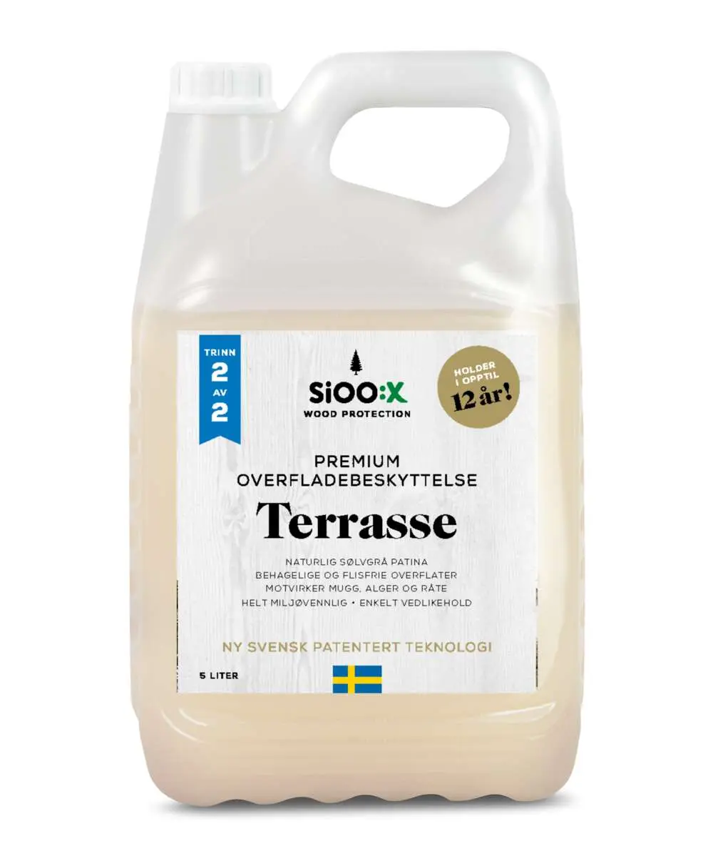 SiOO:X premium trebeskyttelse trinn 2 av 2