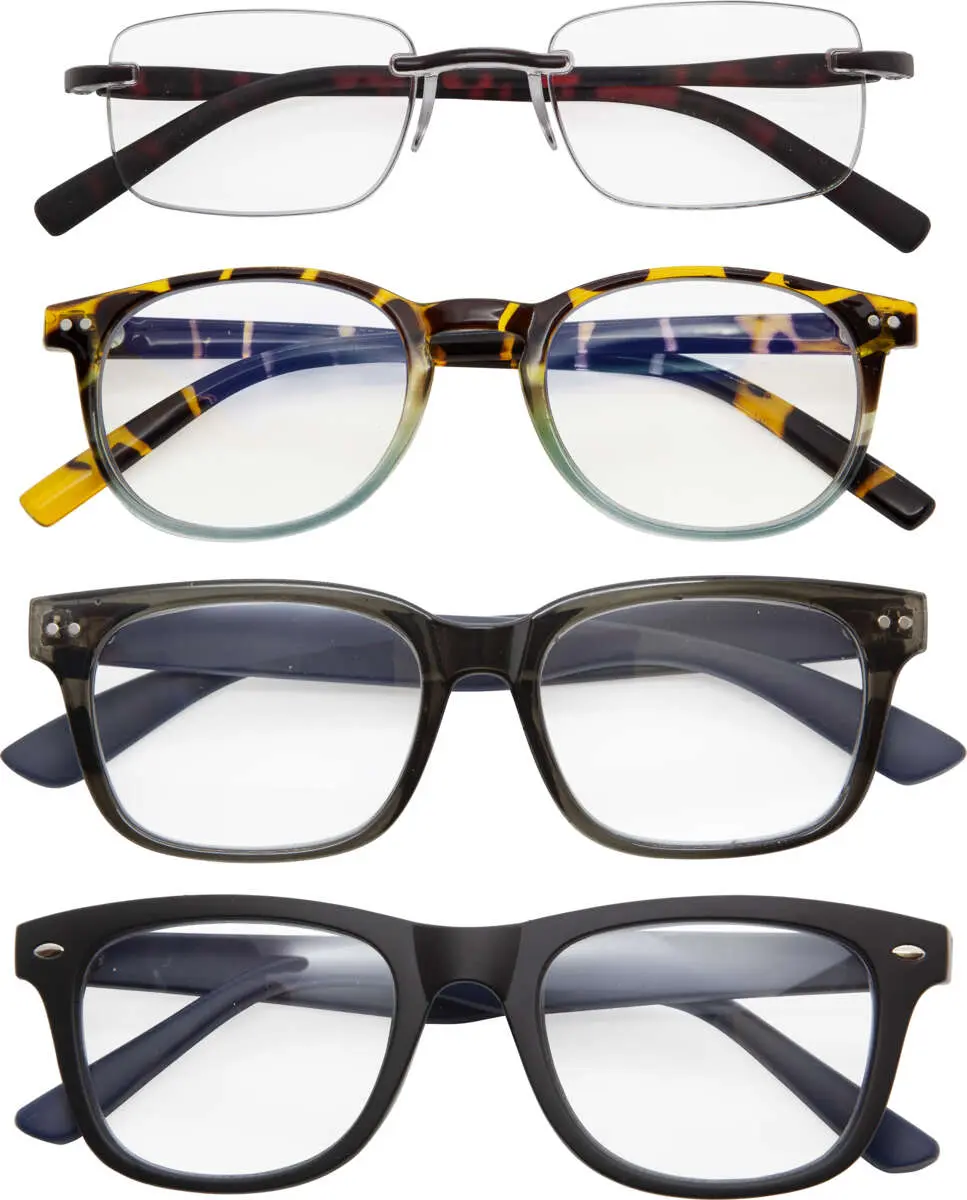 Optik lesebriller 4pk