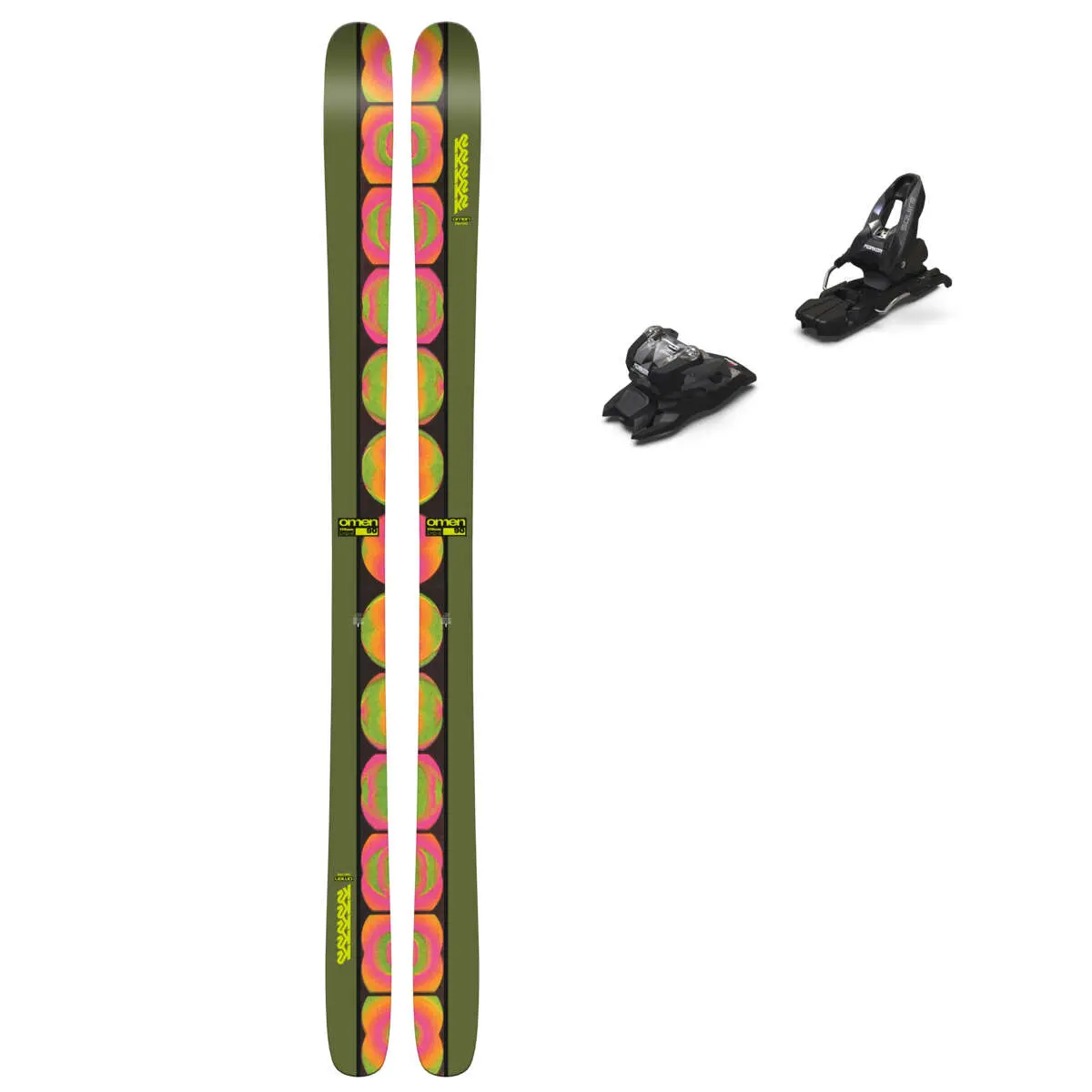 K2 Omen 90 twin-tip ski 24