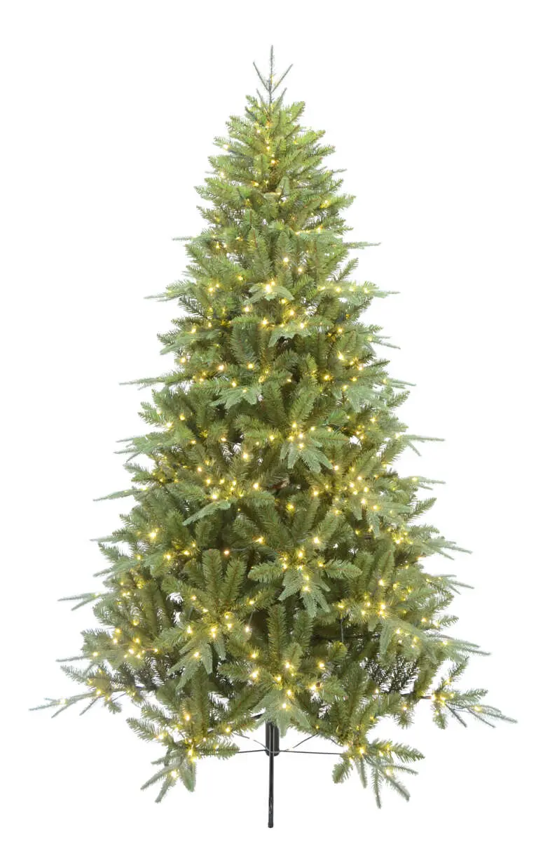 Norefjell juletre med micro LED-lys
