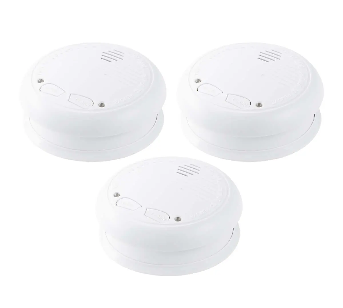 No-Flame LM-101LG røykvarsel 3-pk.