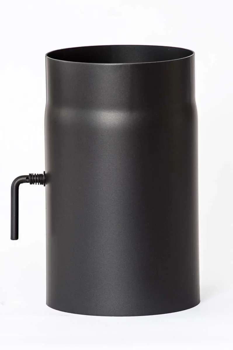 Tolmer Ø150x250 mm røkrør m/spjell