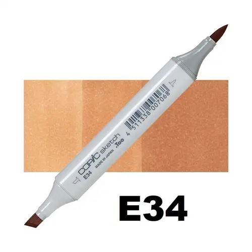 Copic Sketch Marker E34 Toast
