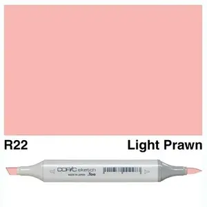 Copic Sketch Marker R22 Light Prawn