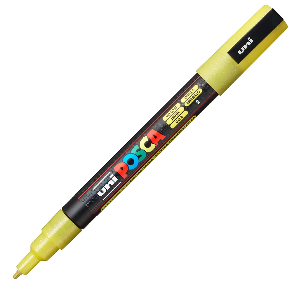 PC3M Fine 0,91,3mm 2 Sparkling Yellow