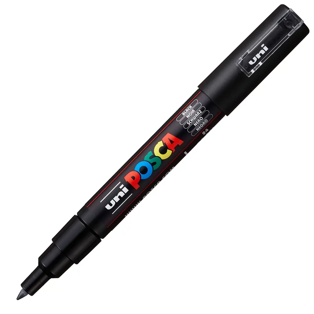  PC1M  ExtraFine 0,71mm  24 Black