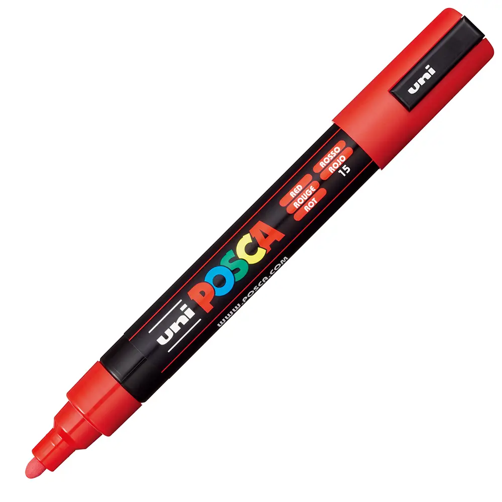  PC5M  Medium 1,82,5mm  15 Red