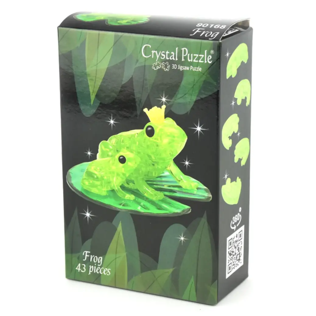 Frogs 3D Crystal Puzzle