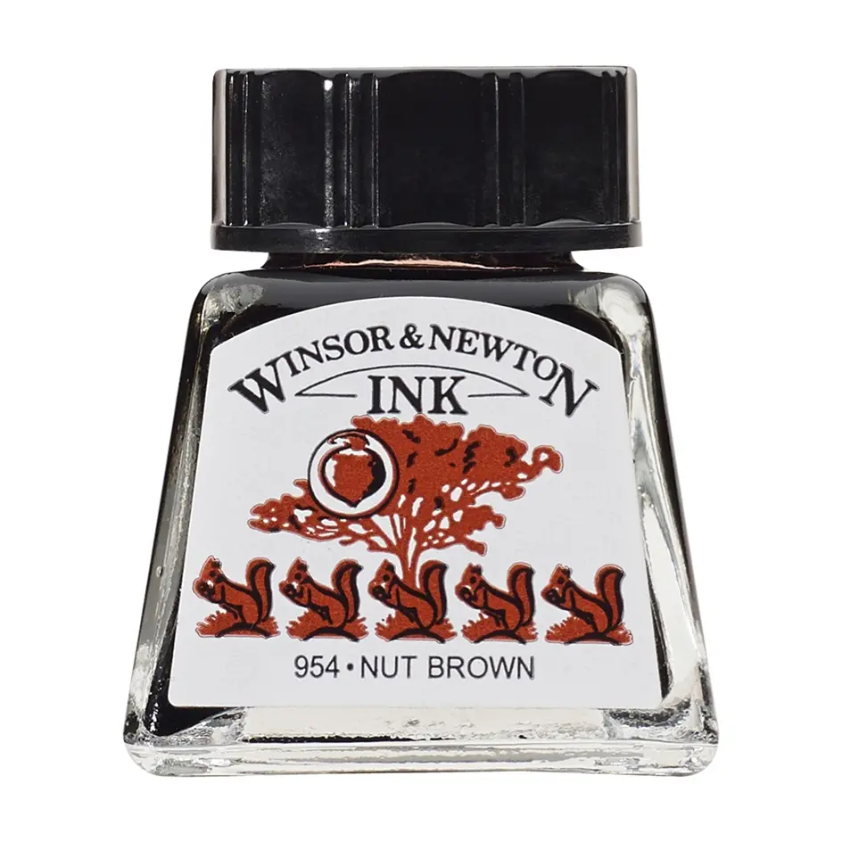 Drawing Ink Nut Brown 14ml 