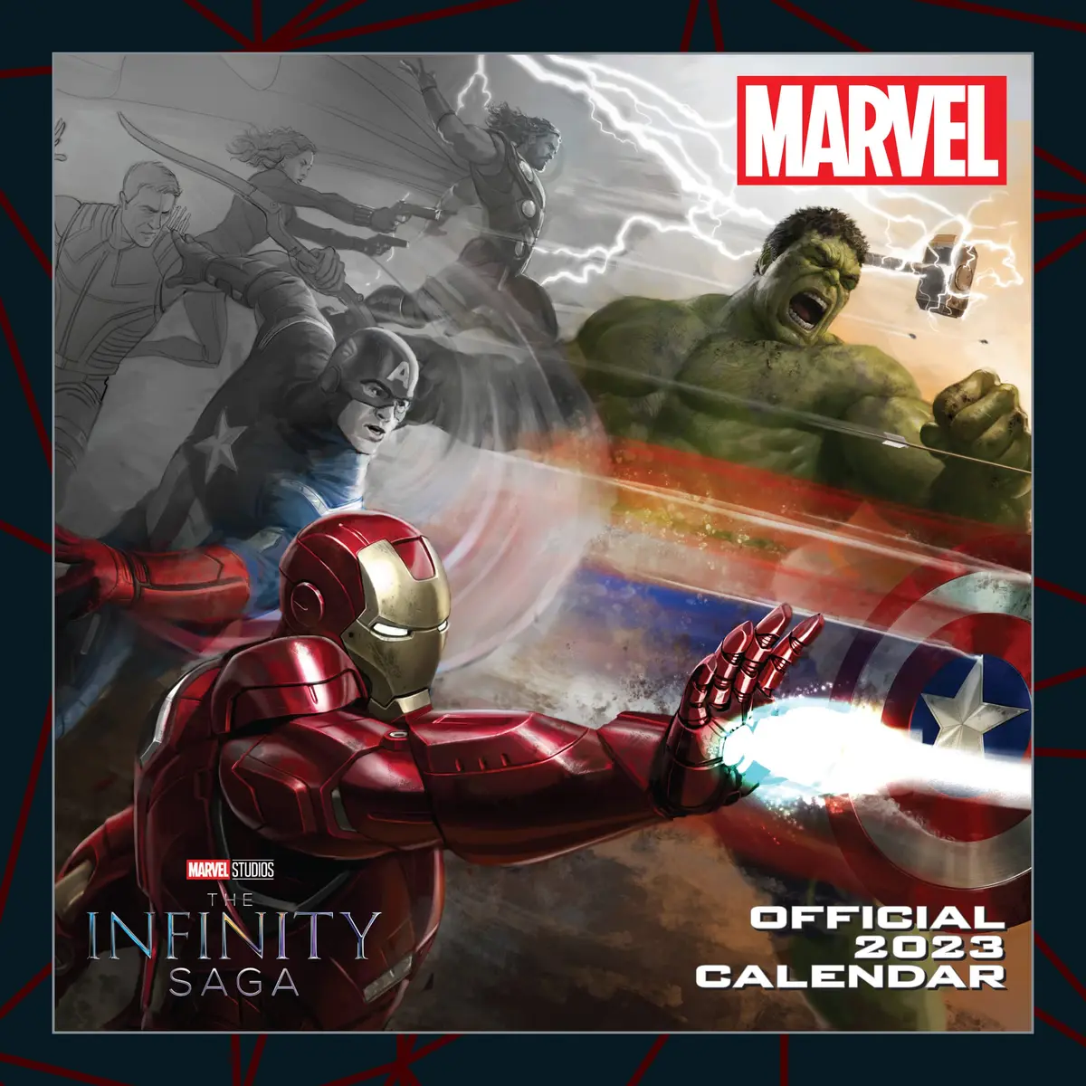 Marvel Square Calendar: 2023