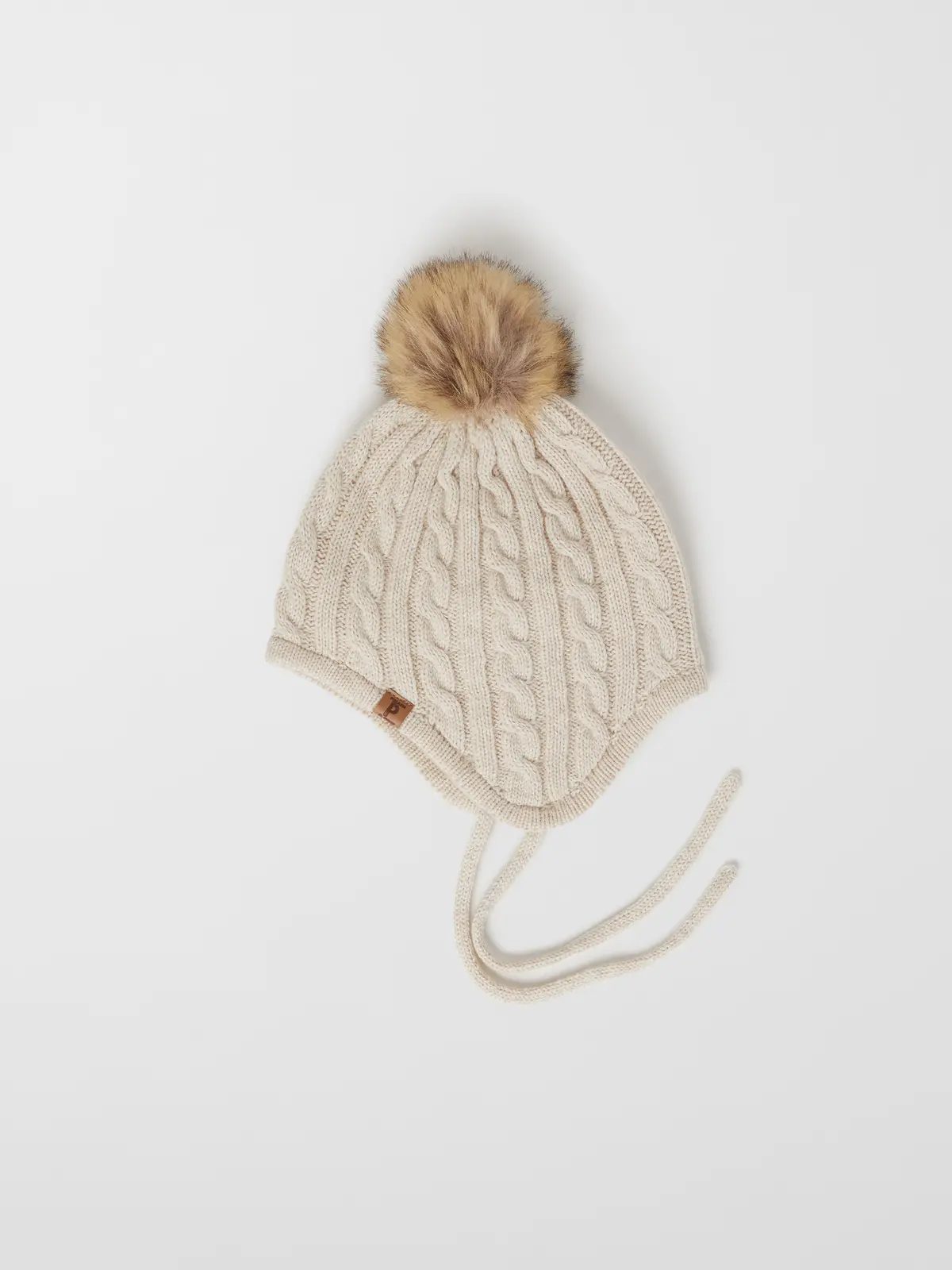 Pop Lue ullblanding fleecefôr - Beige