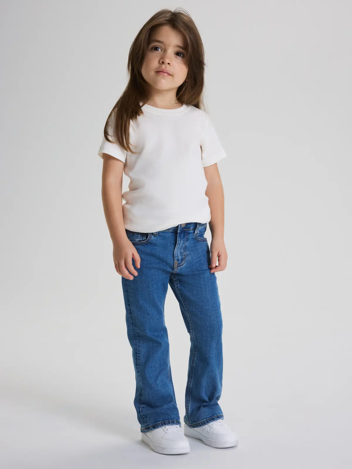 Polarn O. Pyret HARPER bootcut jeans - Denim